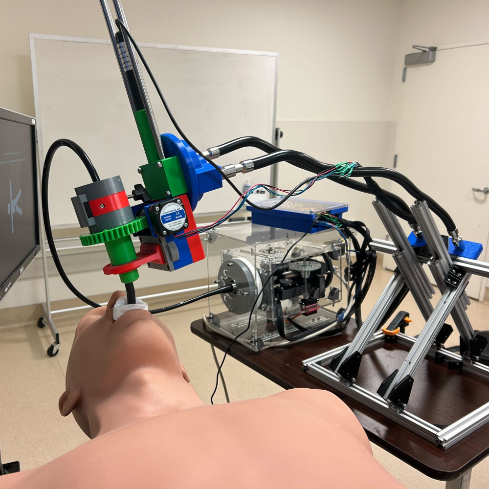 Final System in Simulation Room