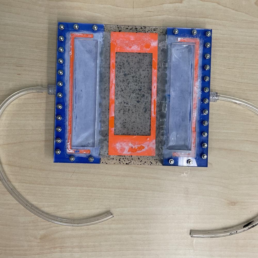 Top view of the final design.