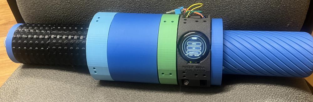 Built Well Torsion Tool consisting of rotary module, sensor module, stationary and rotating handles