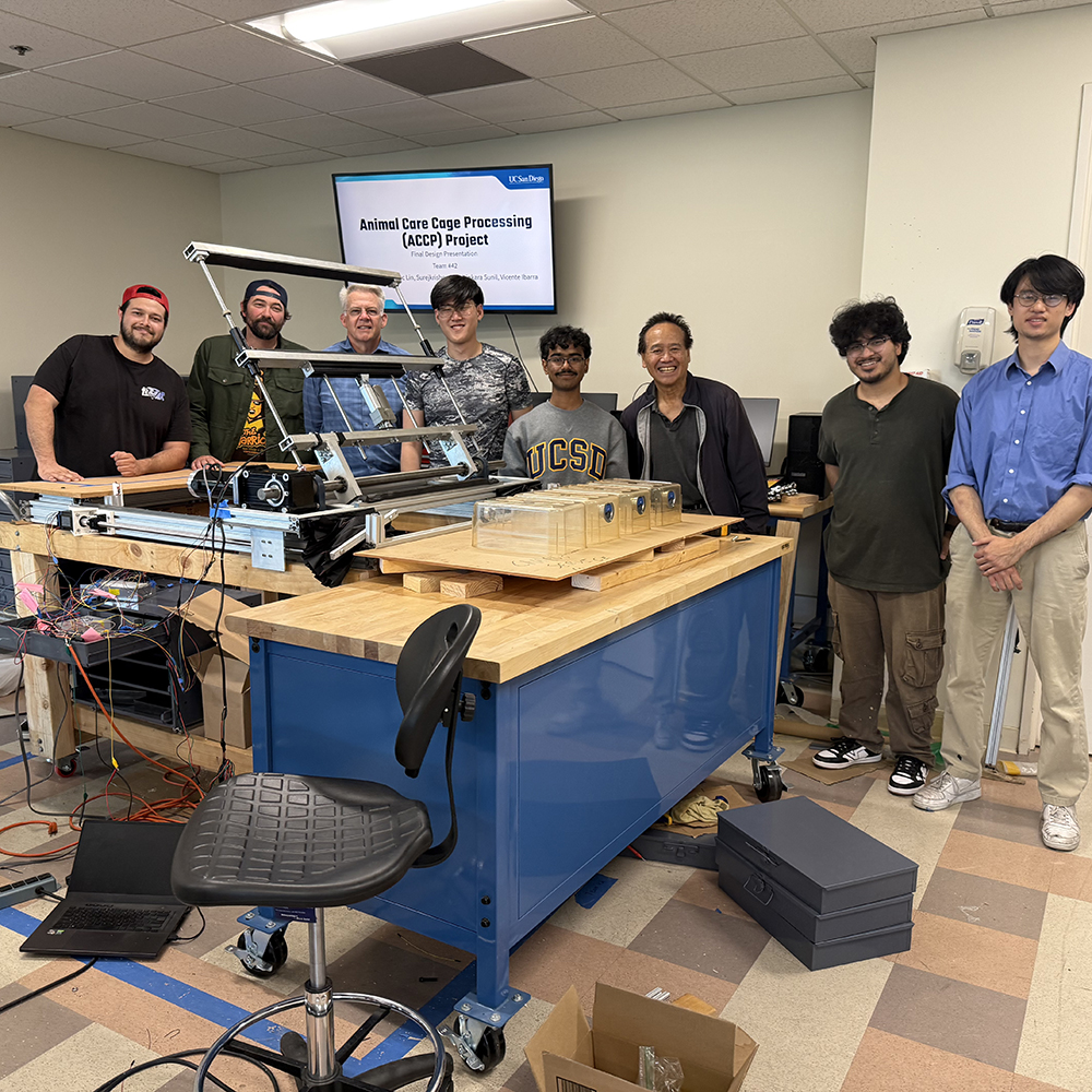 image of the full assembly, with the sponsors and team members