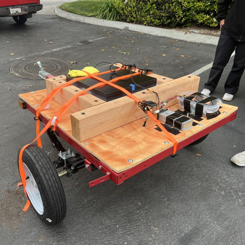 Assembled Regenerative Braking Trailer