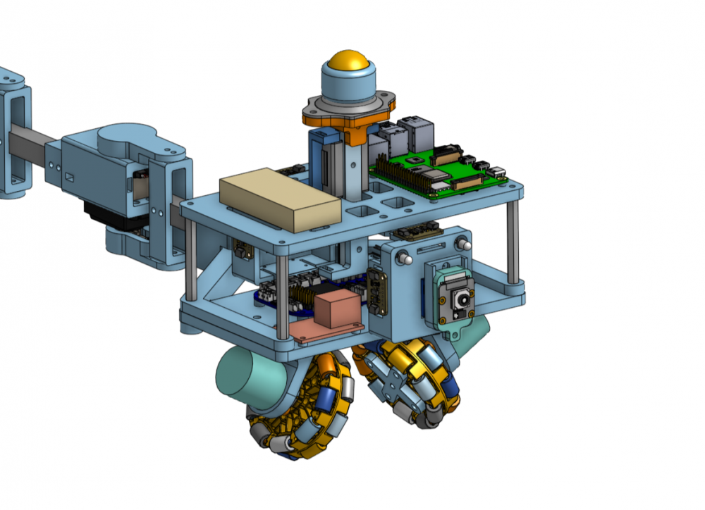 Final CAD of Robot Design
