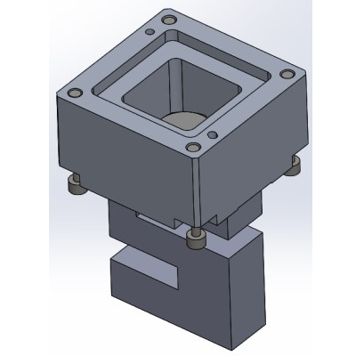 CAD image of COHU Test-Fixture