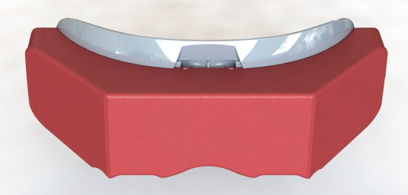 Render of the MRI Visor