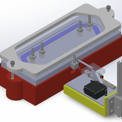 Enclosed Cell Stretcher Final CAD Assembly