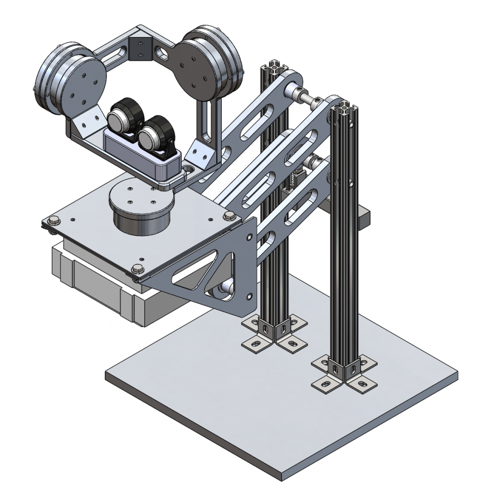 Final Design of Dynamic Stabilization System For Marine Optical Equipment