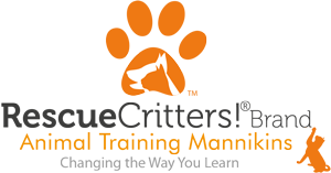 The image provided is the logo for the company, RescueCritters. 